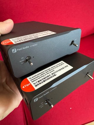 Etapas de potencia Fosi Audio V3 mono