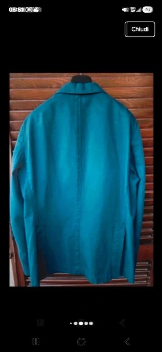 Giacca blazer uomo Lda upper class cotone L