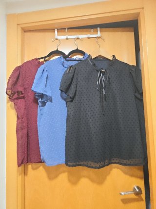 Lote 3 blusas plumeti