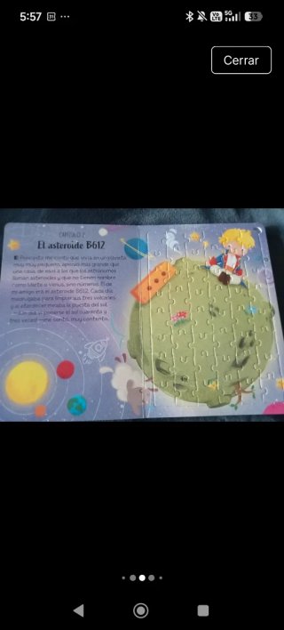 Libro puzle El Principito
