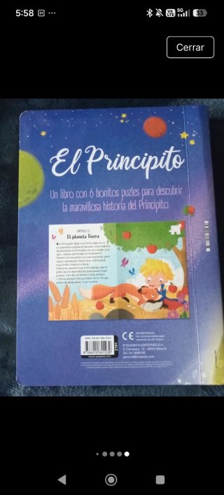 Libro puzle El Principito