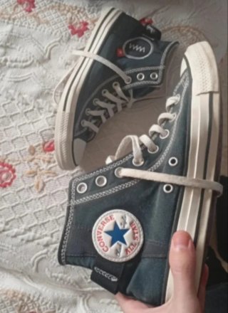 Converse All Star altas azul marino Talla 41