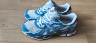 Zapatillas deportivas ASICS niño/niña azul y blanc