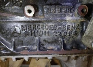 Rectp5677768 motor 111975 mercedes-benz clk (c208)