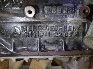 Rectp5677768 motor 111975 mercedes-benz clk (c208)