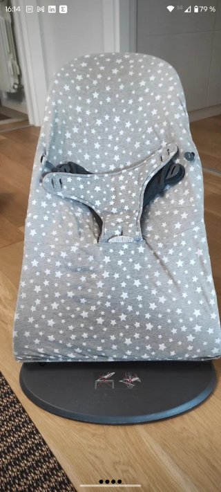 Hamaca Babybjorn gris