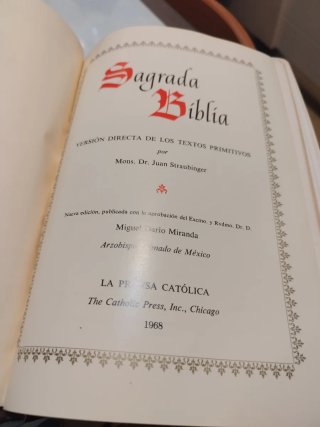 Sagrada biblia católica
