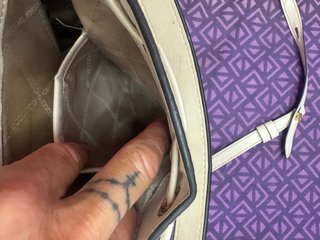 Borsa Michael Kors Bianca e Dorata