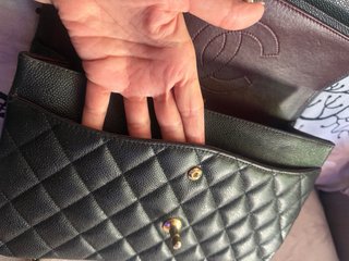 Borsa Chanel Pelle Nera Trapuntata