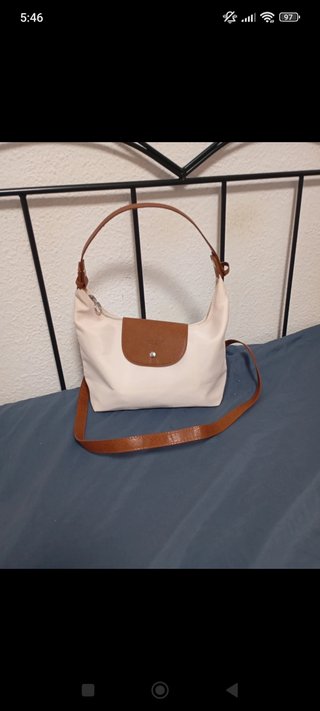 Bolso beige y marrón nuevo
