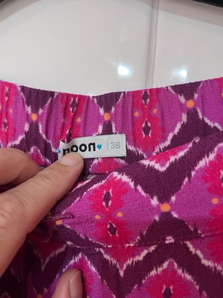 Pantalón fluido estampado NOON