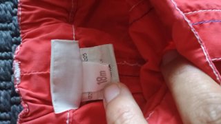 3 Pantaloncini bimbo 12-18 mesi