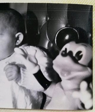 Mickey Mouse juguete vintage