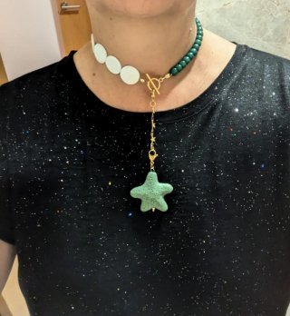 Lote Collares Estrella y Perlas