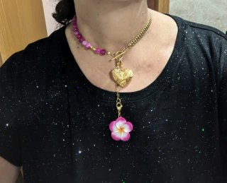 Lote Collares Estrella y Perlas