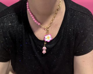 Lote Collares Estrella y Perlas
