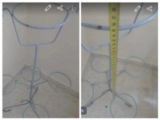3 Jarrones, Plantas Artificiales,regalo macetero