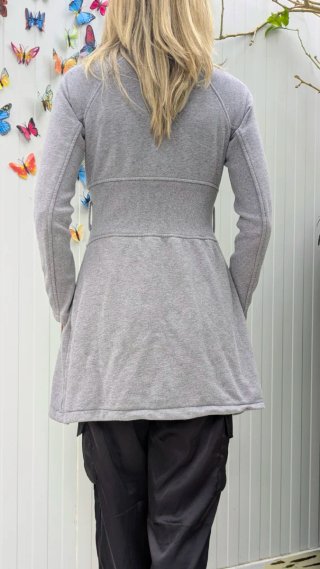 Chaqueta Larga Armani Exchange Gris Talla XS