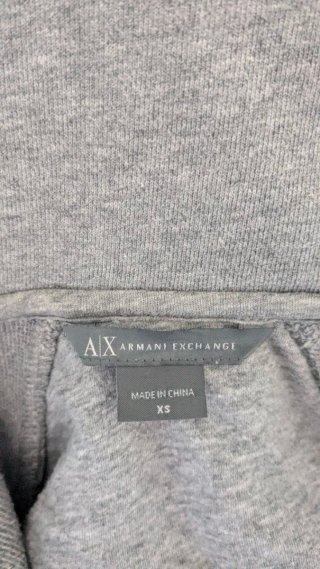 Chaqueta Larga Armani Exchange Gris Talla XS