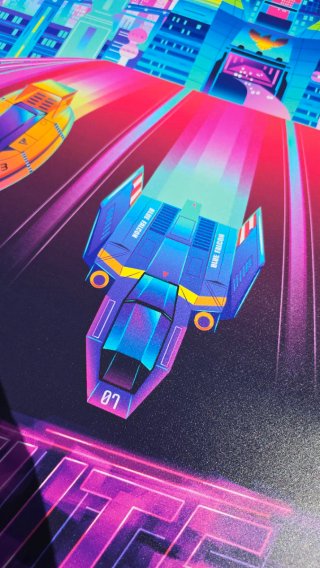 F-Zero Mute City Poster PVC 70x50cm