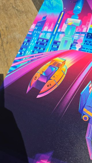 F-Zero Mute City Poster PVC 70x50cm