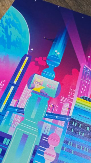 F-Zero Mute City Poster PVC 70x50cm