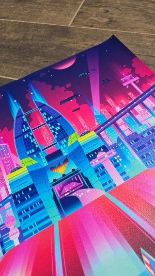 F-Zero Mute City Poster PVC 70x50cm
