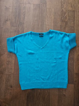 Jersey Massimo Dutti Azul Turquesa Talla M