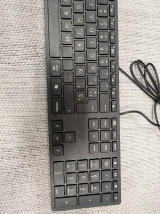 Teclado Hp negro nuevo  Sin uso