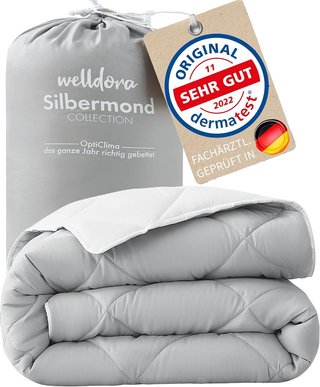 Edredón Welldora Opticlima 155x220cm Gris