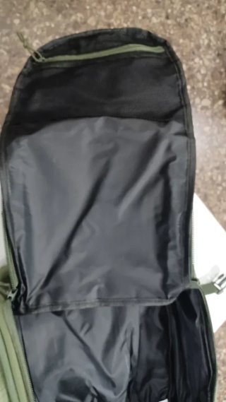 Mochila verde militar escolar o viaje