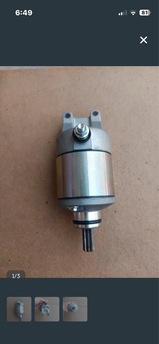 Motor arranque Suzuki GSX