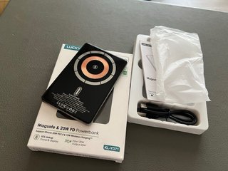 Batteria esterna magnetica LUCKYDUO 5000mAh