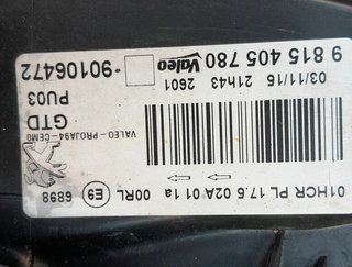 Peugeot 9815405780 faro izq 2008 --.2013-> 1151241