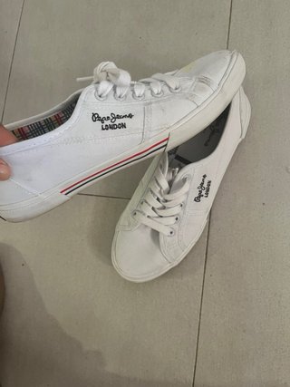 Zapatillas Pepe Jeans Blancas Talla 39