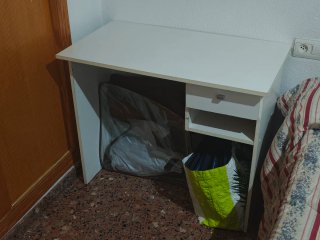 Escritorio blanco 90x74x50