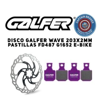 Disco y Pastillas Galfer