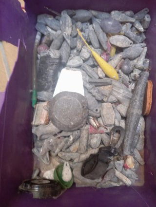 Plomos de pesca variados