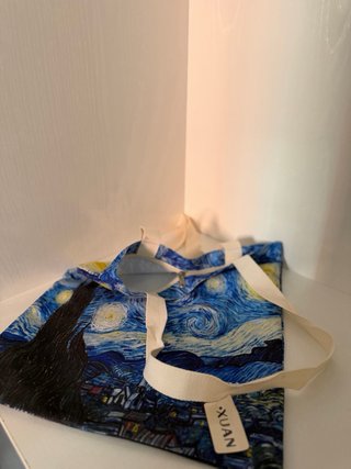 TOTE BAG BOLSO DE TELA VAN GOGH - NUEVA CON ETIQUE