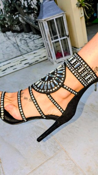 Sandalias Bestelle Gladiador Cristales Talla
