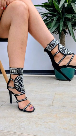 Sandalias Bestelle Gladiador Cristales Talla