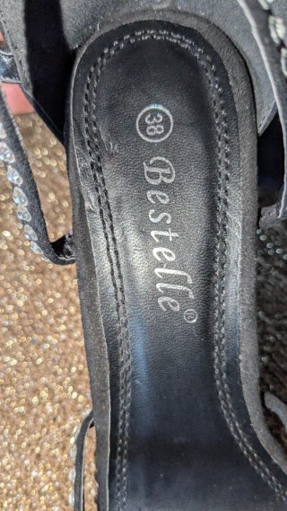 Sandalias Bestelle Gladiador Cristales Talla