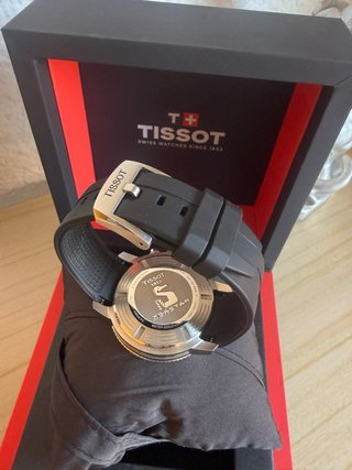 Reloj Tissot Chronograph Acero y Caucho