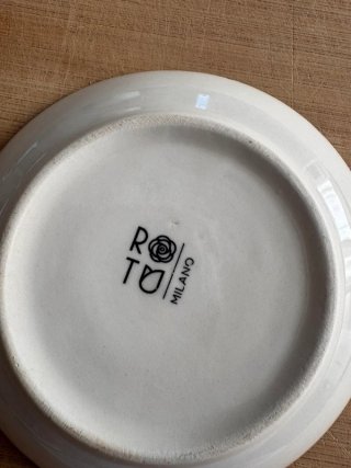 3 Tazzine Caffè Rose e Tulipani Milano