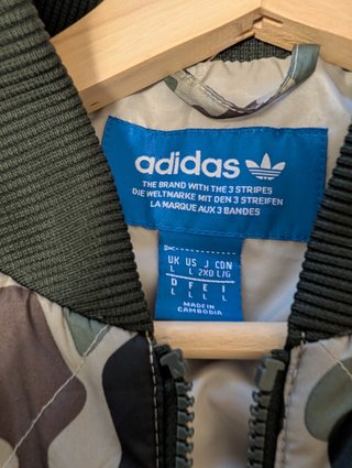 Chaqueta Adidas Camuflaje