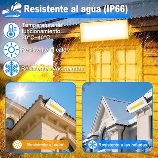 CREATESTAR Foco 150W LED IP66 14750LM 3000K 120°