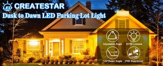 CREATESTAR Foco 150W LED IP66 14750LM 3000K 120°