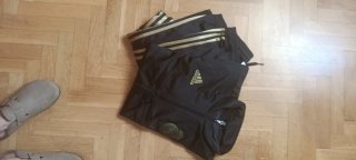 Chándal Real Madrid Adidas Talla M Negro Dorado