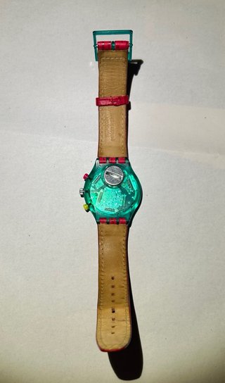 Swatch Chrono Pink Springs