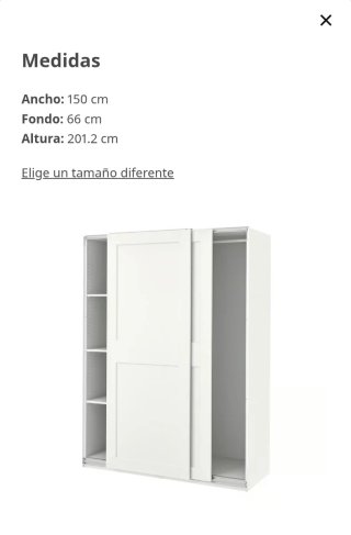 Armario blanco